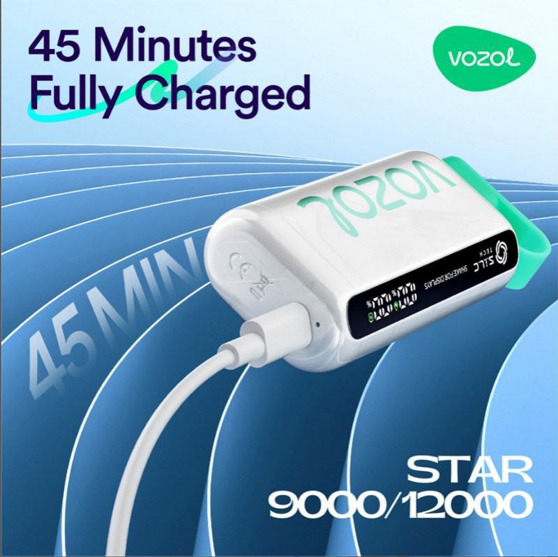 Smooth Hit Disposable Vape AIM Voozol Star 12000 Puffs