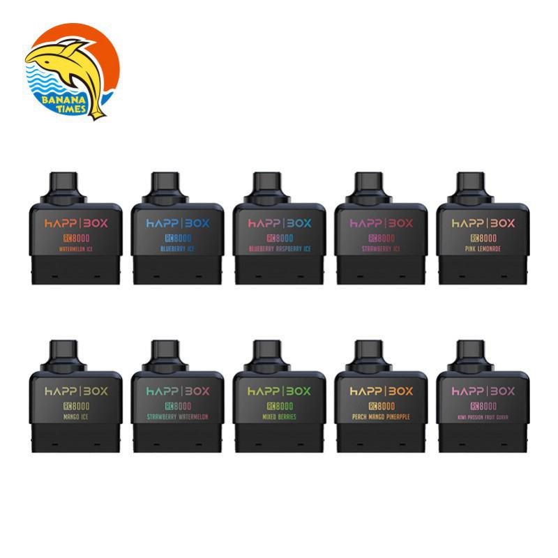 Banana Times Happ Rc E 8000 Puffs Disposable Vapes