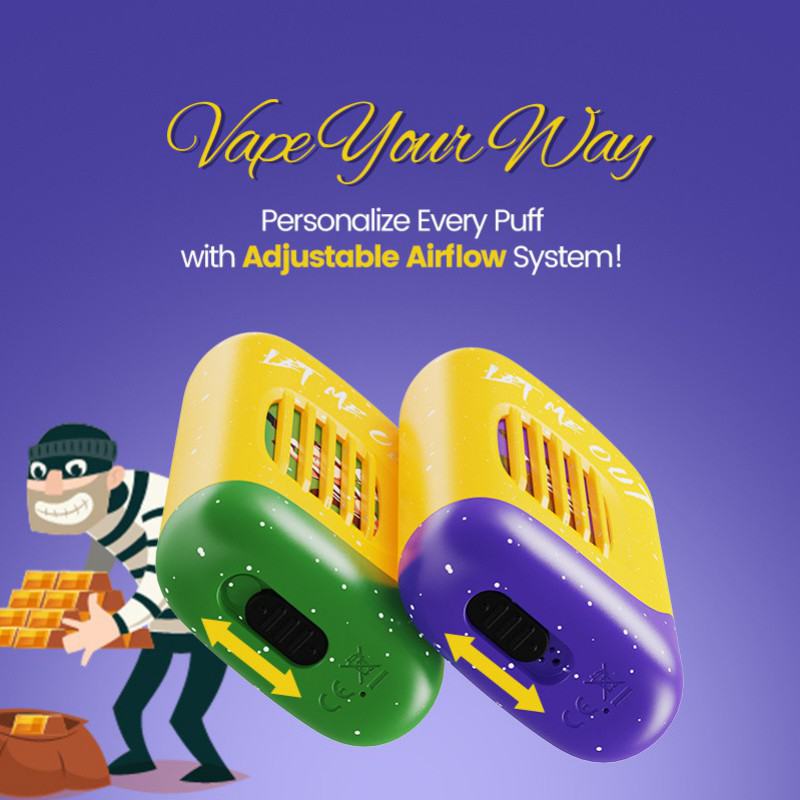 Disposable OVNS Vape Bar Let Me Out