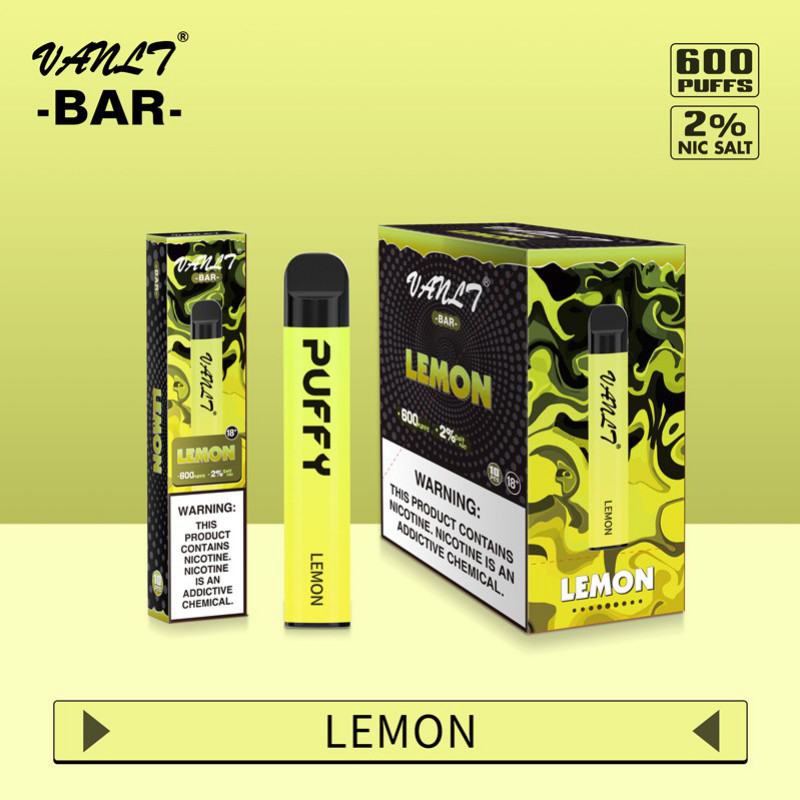 Disposable Vape Brands VANLT Vanlt-pro-w609 600 Puffs