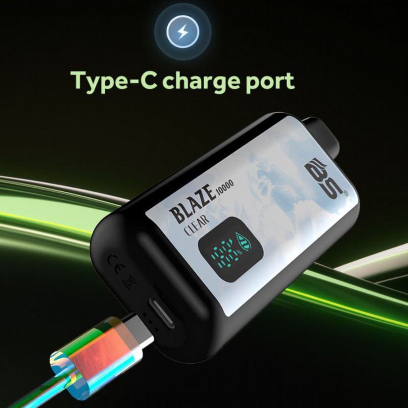 Disposable Big Hit Vape Breze Bs Blaze 10000 Puffs