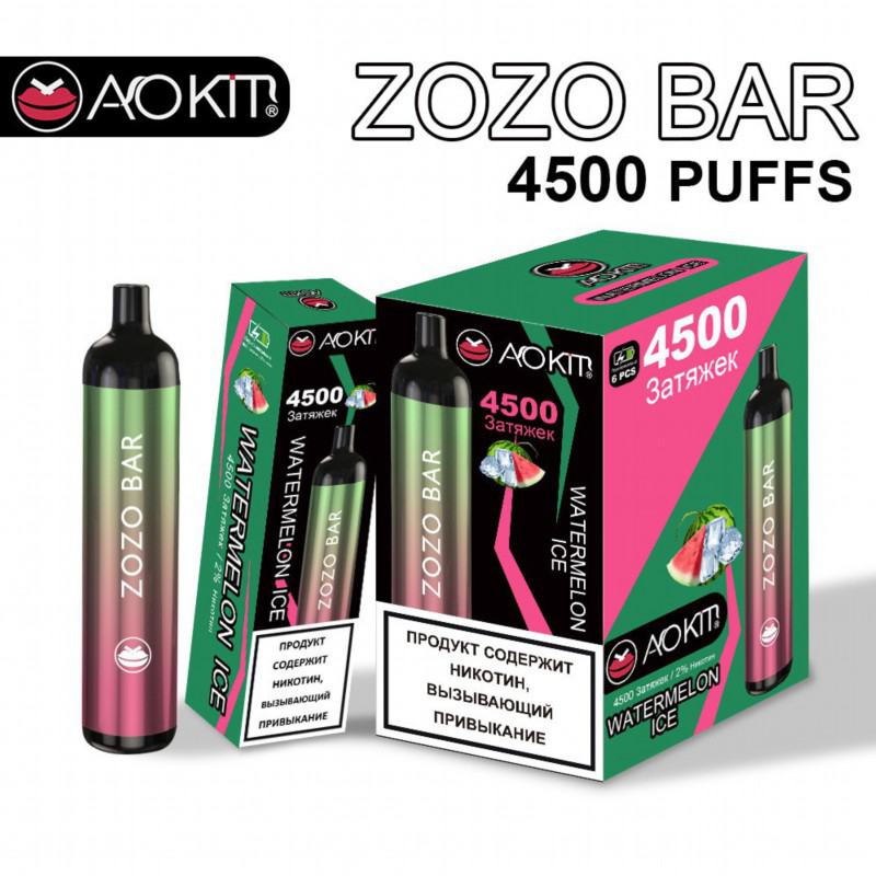 Aokit ZOZO Pen Vape Aoktt Zozo 4500 Russia 5000andmore Puffs