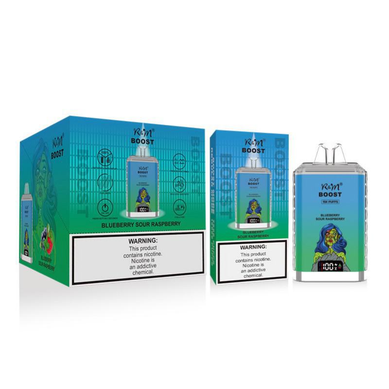 R&m BOOST 15K Vape Bars Electronic 15000 Puffs