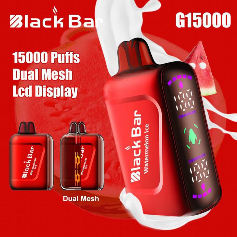 Black (Support customization) Disposable Vape Pens G15