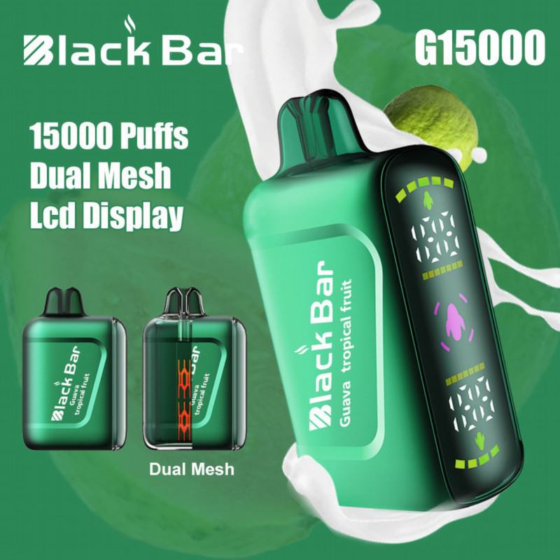 Black (Support customization) Disposable Vape Pens G15