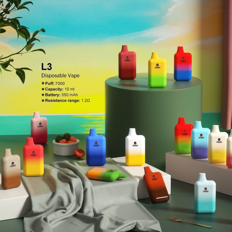 Disposable Vape JOMOTECH L3 7000 Puffs Brands