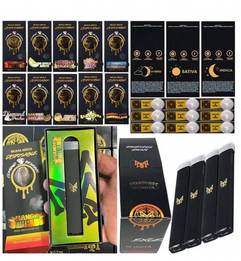 packwoods Disposable Vape Bar Muha Meds 1ml