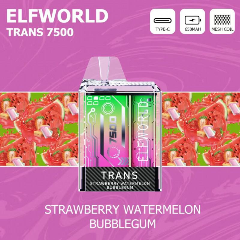 Elfworld Trans  11 Flavors 7500 Puffs Disposable E-cigarette Puff