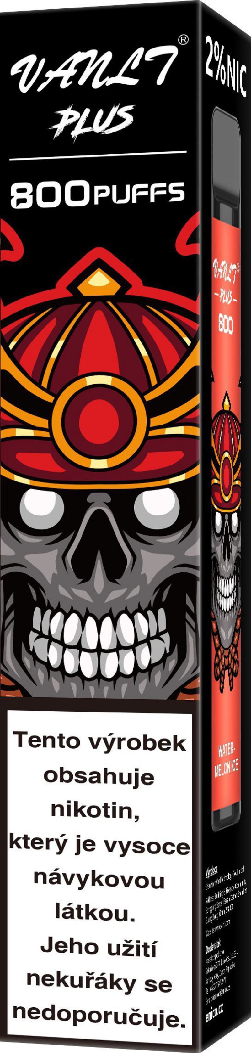 Puff VANLT Vanlt Plus Lux-cr12 Disposable E-cigarette