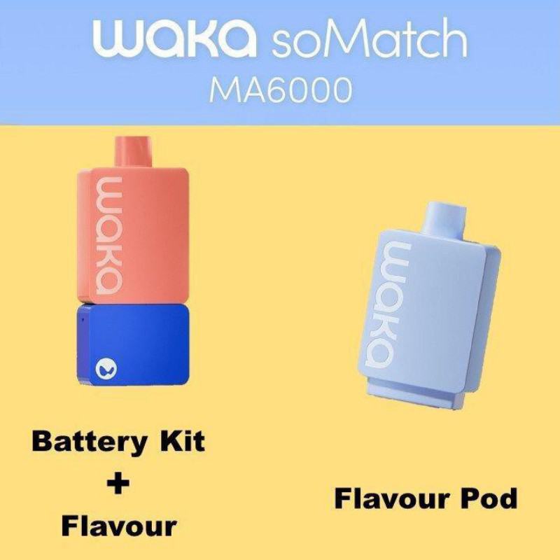 WAKA Ma 6000 Puffs Box Vape