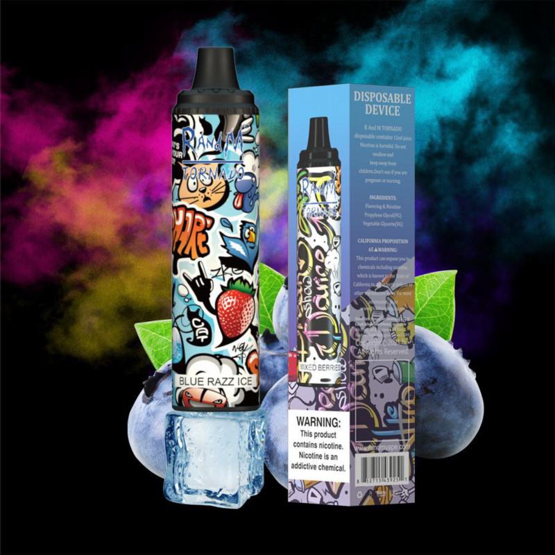 Air Randm Tornado  Disposable Pod 6000 Puffs Vape Rechargeable