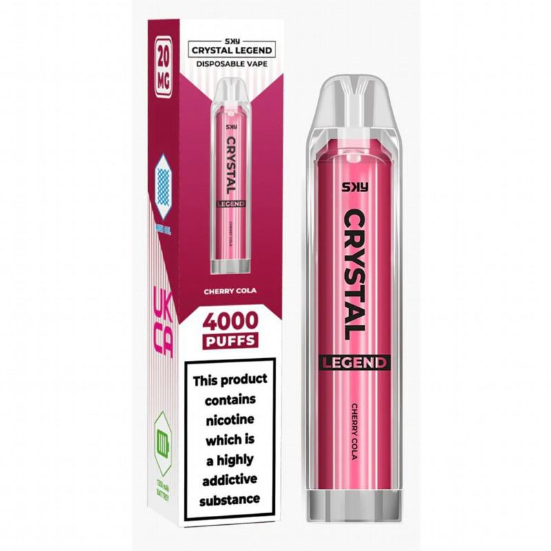 volestech Pen Vape Ski Crystal Legend Disposable Pod Device 4000 Puffs