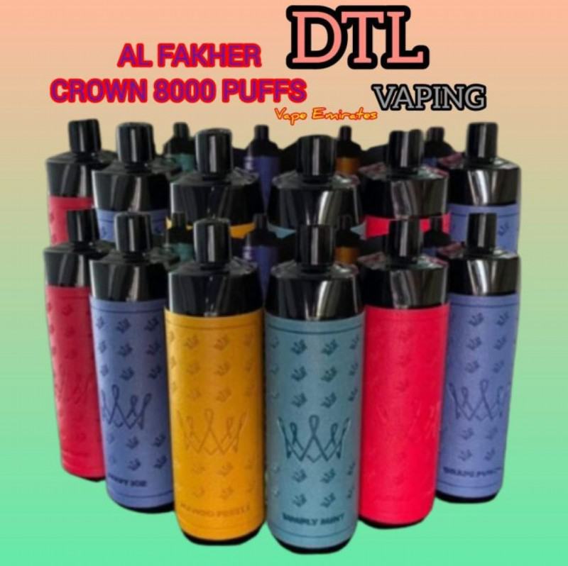 Disposable Insta Al Fakhe Crown 8000 Puffs Vape Pen