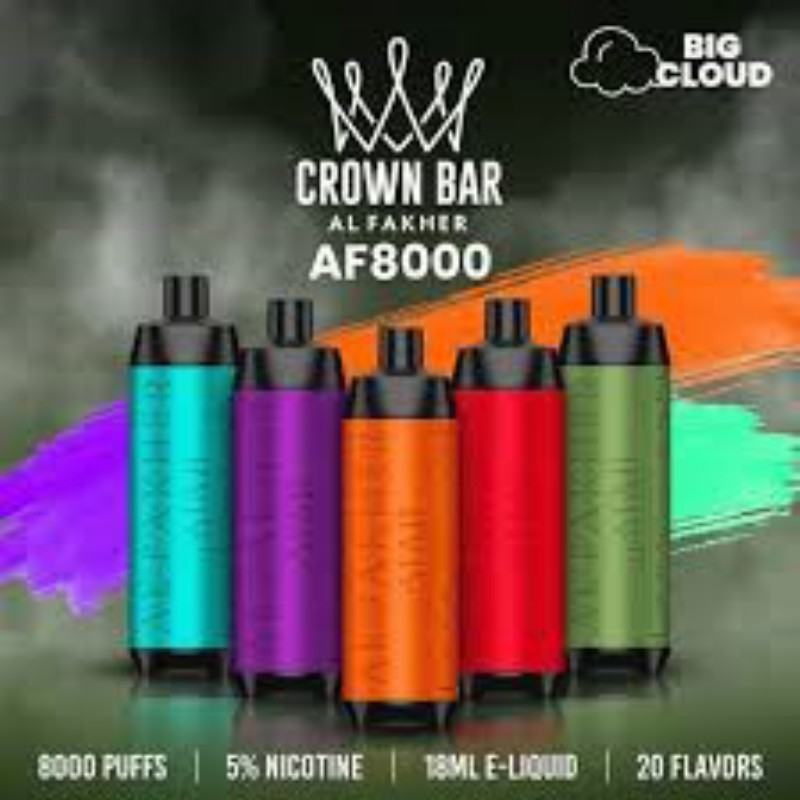 Disposable Insta Al Fakhe Crown 8000 Puffs Vape Pen