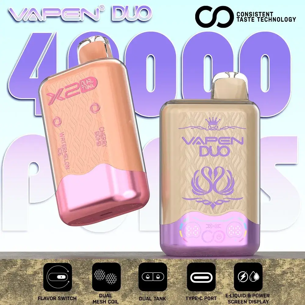 Vapen VA DUO 40000 Puffs Nederland Disposable Vape Pro Pen