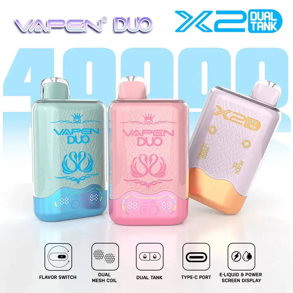Vapen VA DUO 40000 Puffs Nederland Disposable Vape Pro Pen