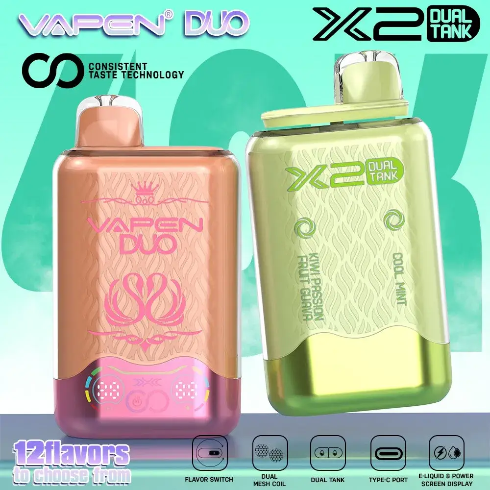 Vapen VA DUO 40000 Puffs Nederland Disposable Vape Pro Pen