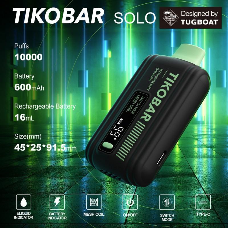 Baish Tiko Flash 12000 Vape Big Puff Pens Plus