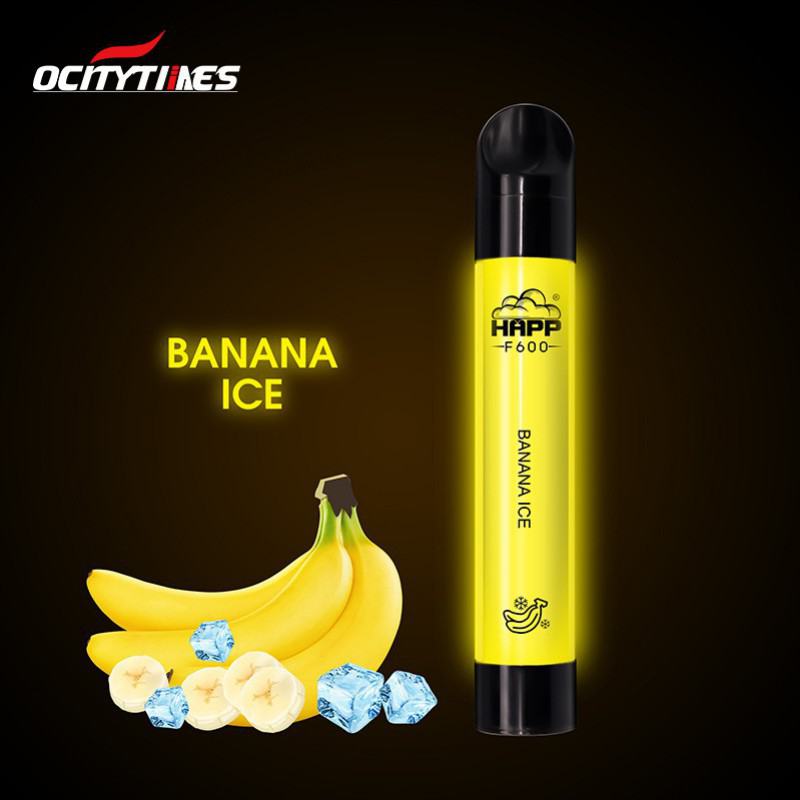 Ocitytimes Happ F 600 Puffs Vape Disposables
