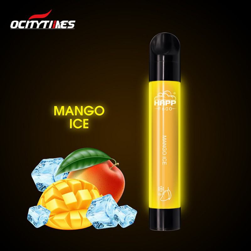 Ocitytimes Happ F 600 Puffs Vape Disposables