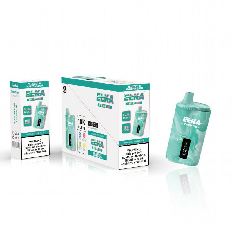 Puff Insta Elka Twist 18000 7500 Puffs Disposable E-cigarette