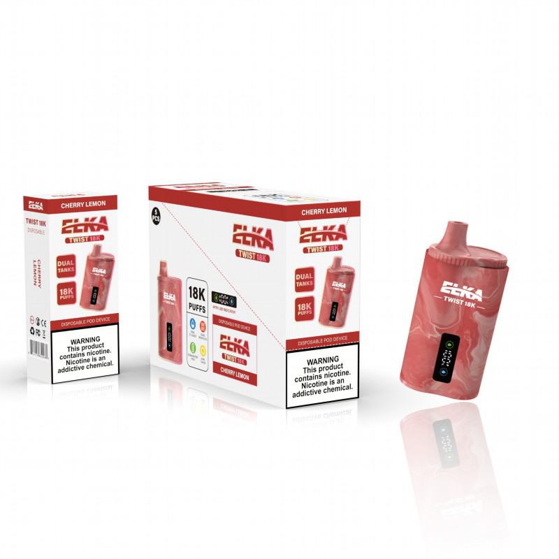 Puff Insta Elka Twist 18000 7500 Puffs Disposable E-cigarette