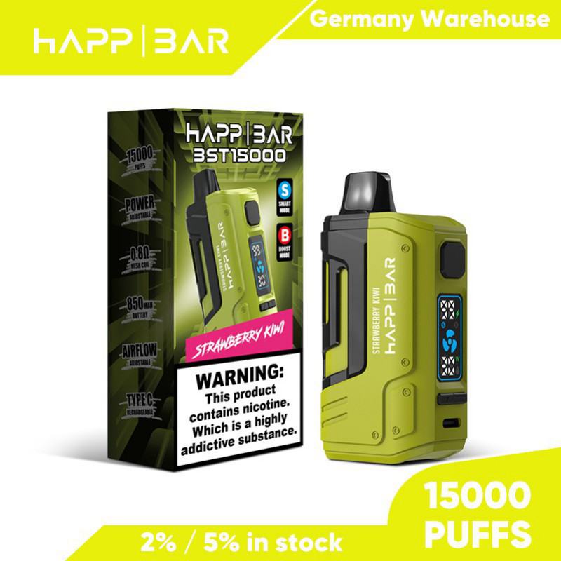 Ocitytimes Happ Bst 15000 Puffs Disposables Vape