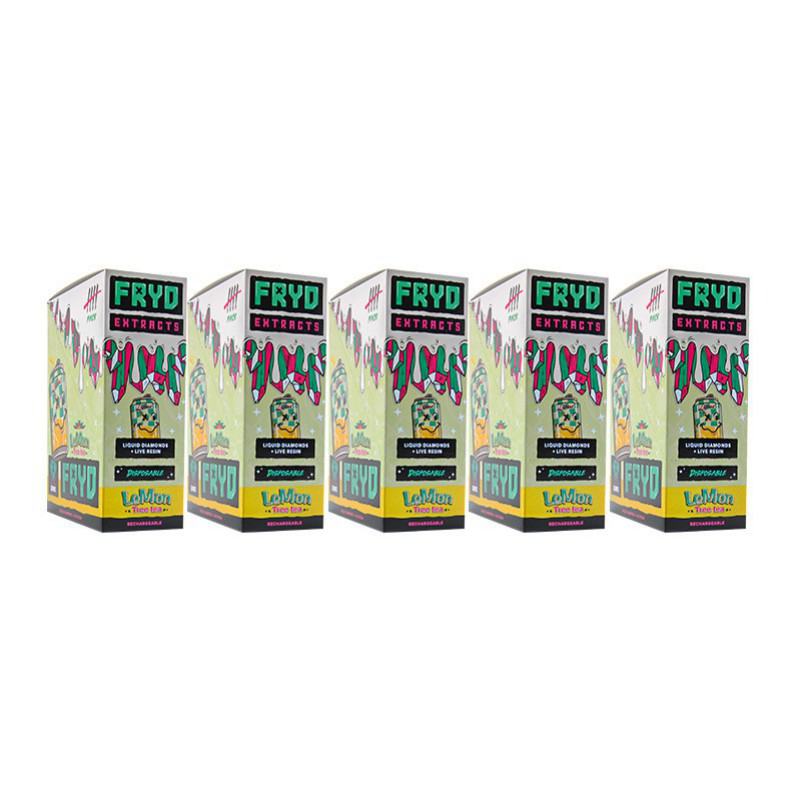 Lipufu Lemon Tree Tea Fryd Extarcts Vapes