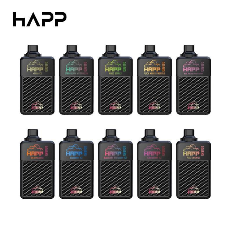 Disposable Vape Pens VAPRIDE Happ Rc 8000 Puffs