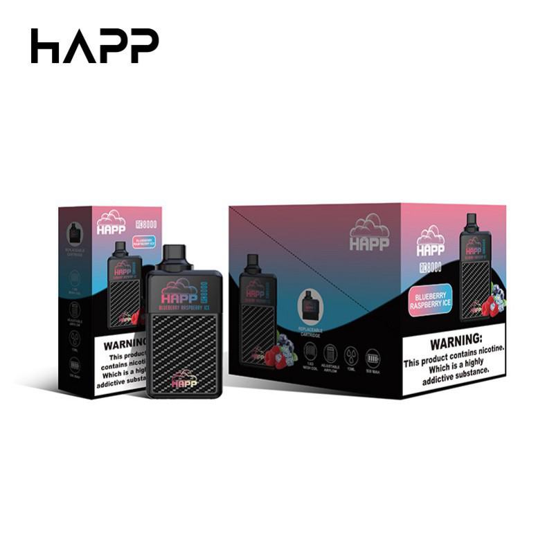 Disposable Vape Pens VAPRIDE Happ Rc 8000 Puffs
