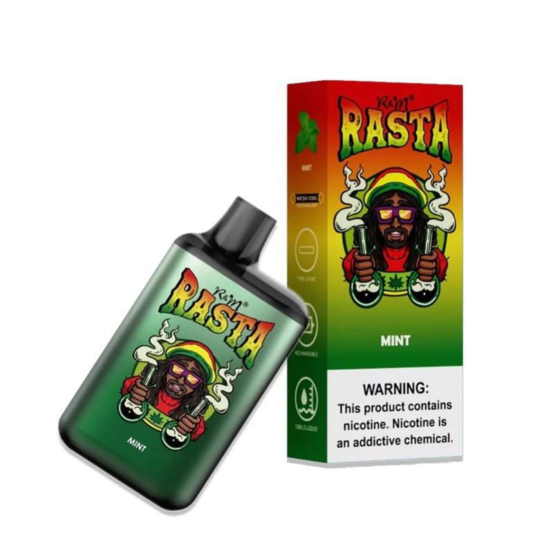 Disposable Vape Pen R&M R&m Rasta 5500+ Puffs