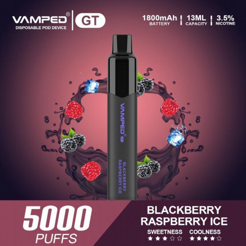 Disposable Vamped Vamped Gt  Disposable 5000 Puffs Vape Pen