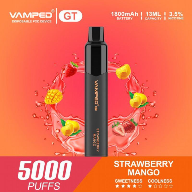 Disposable Vamped Vamped Gt  Disposable 5000 Puffs Vape Pen