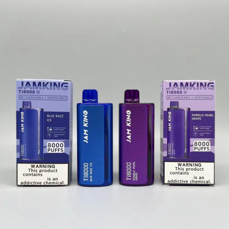 JAM KING Ti8000 Jam King Cks Ti 8000 Puffs Vape Disposable