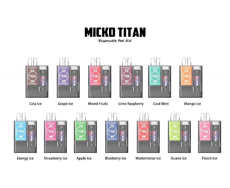 Veiik Vape Pen Micko Titan 3000 Around3000 Puffs