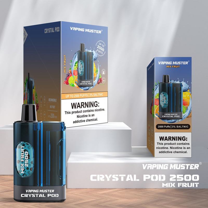 Vape Disposable VapingMuster Vmcrystal Pod 2500 Puffs