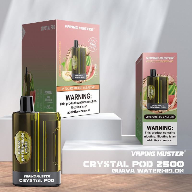 Vape Disposable VapingMuster Vmcrystal Pod 2500 Puffs