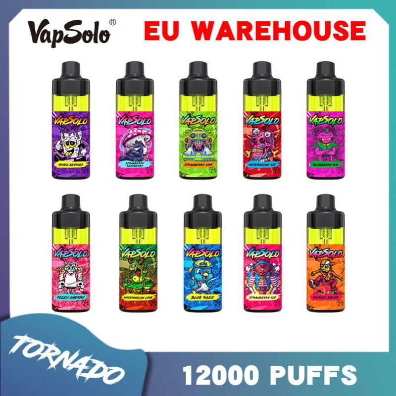 Vapsolo Tornado 12000 Puffs Boxes