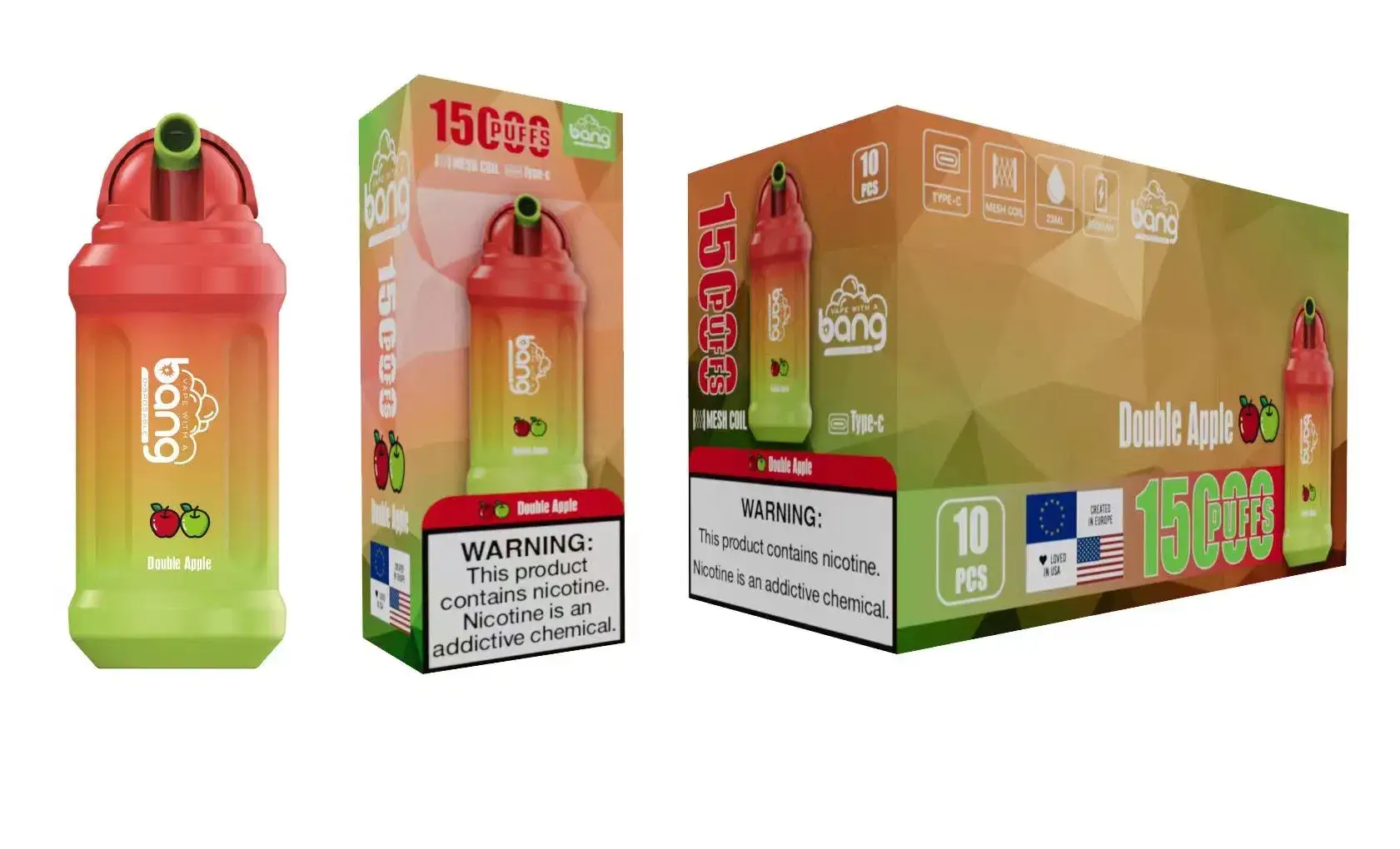 Bang King bang 15000 Puffs Nederland Disposable Vape Pro Pen