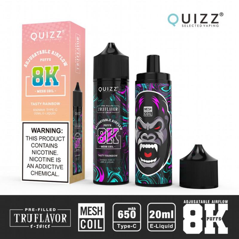 Puff QUIZZ Truflavor 8000 Puffs Electronic Cigarette
