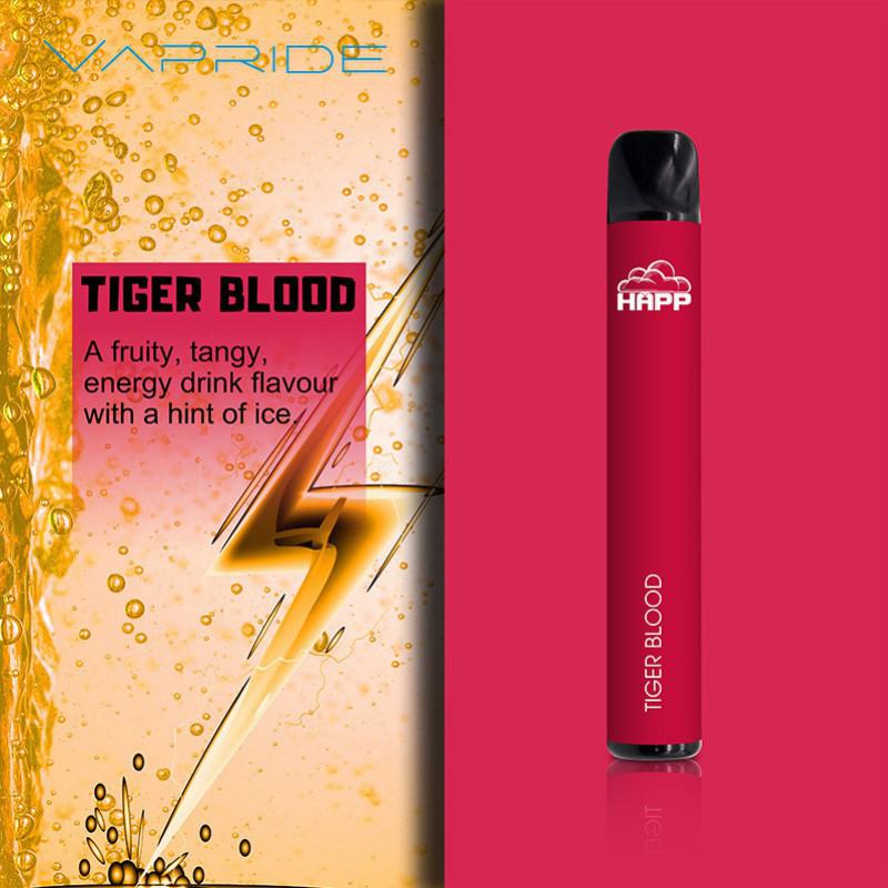 Disposable VAPRIDE Vapride Happ Electronic 600 Puffs Vape