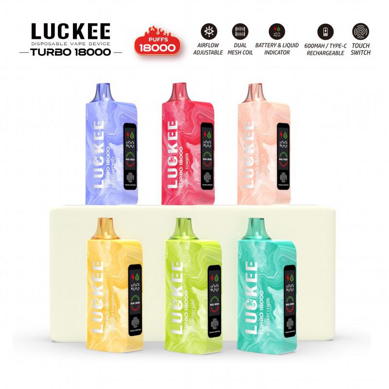 luckee Vape Pen Luckee Turbo 18000 Puffs