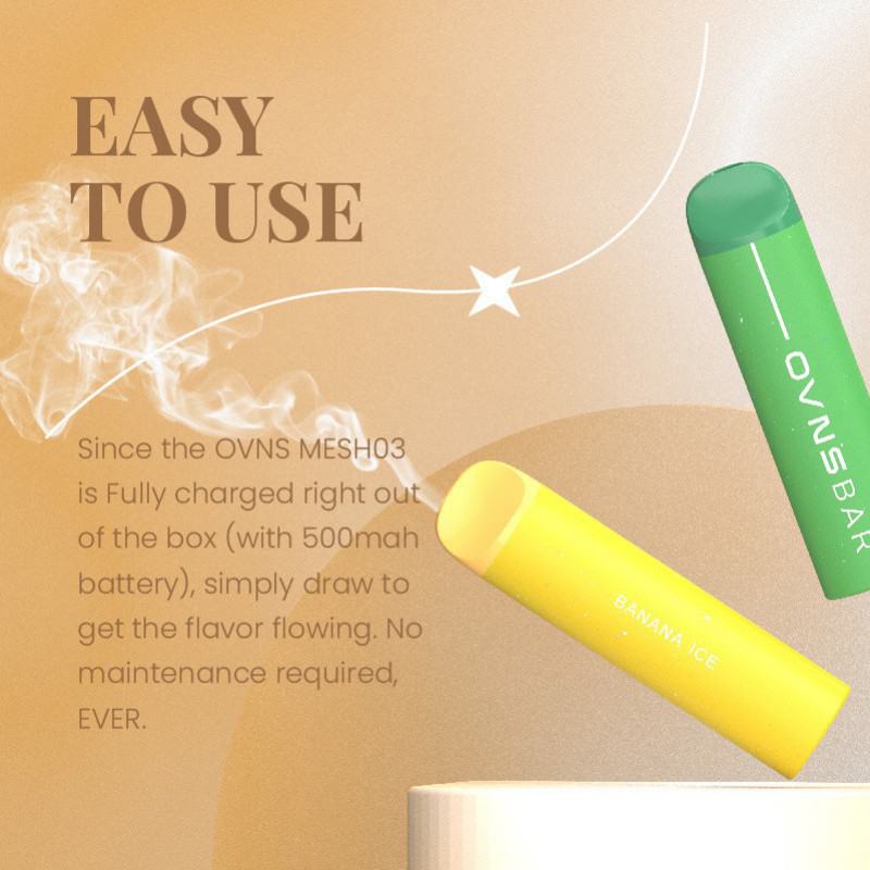 OVNS Vape Bars Ovns Mesh 03 800 Mesh Coil