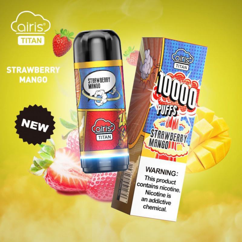 Mesii Visual Box 16000 Disposable Vape Airis Titan 10000 Puffs