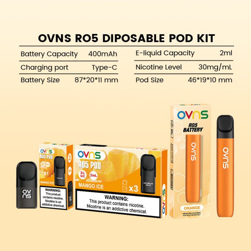 Vape Pens OVNS R05 600 Puffs