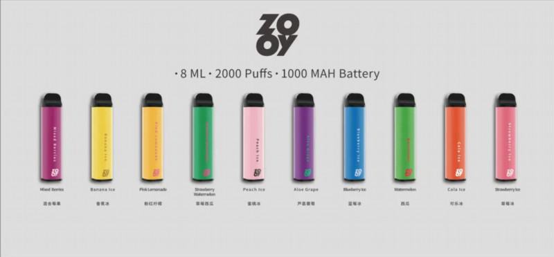 Zooy Xxl 2000 Vape Rechargeable