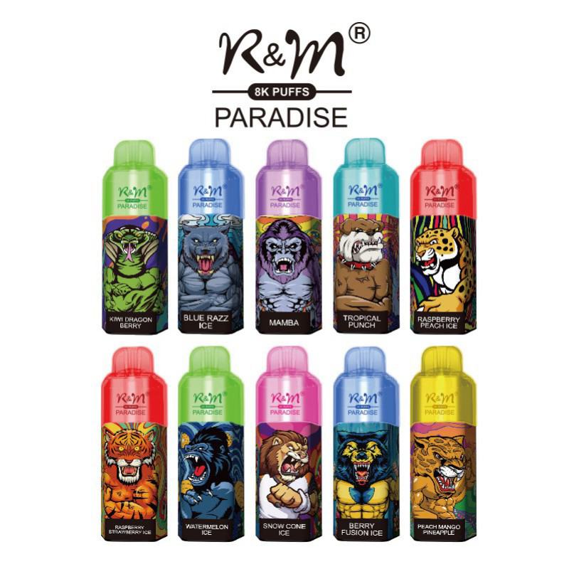 Disposable Vapes R&M SMOKE R&m Paradise 8000