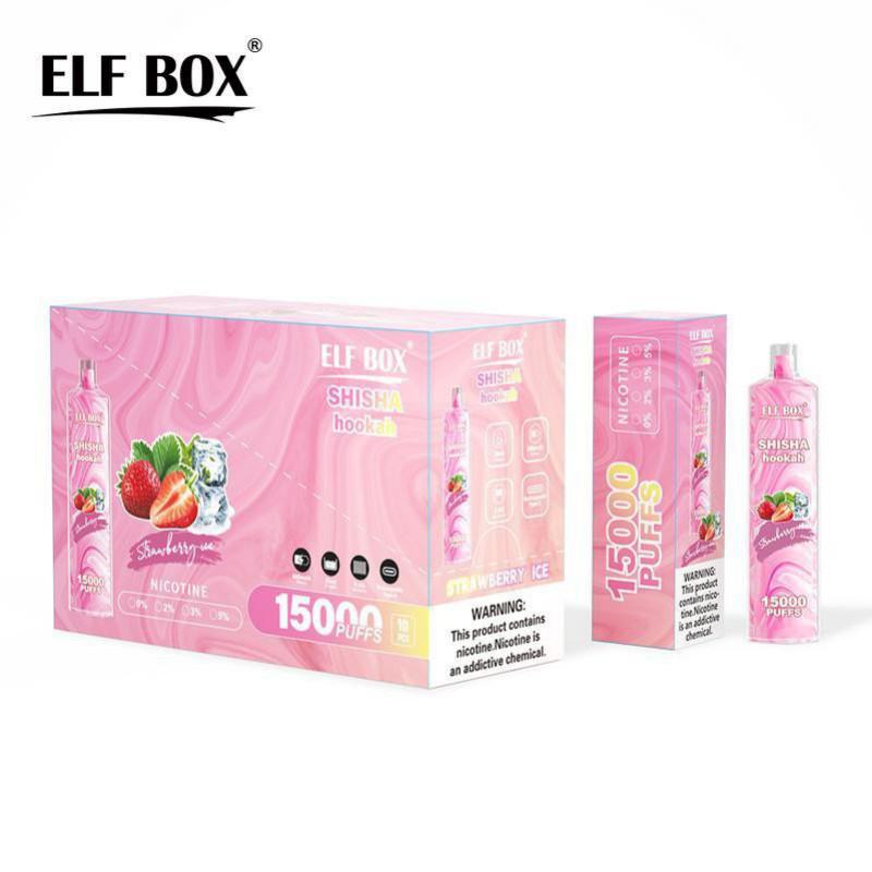 Disposable elf box E-cigarette Elf Box 15000 6000 Puffs Nicotine