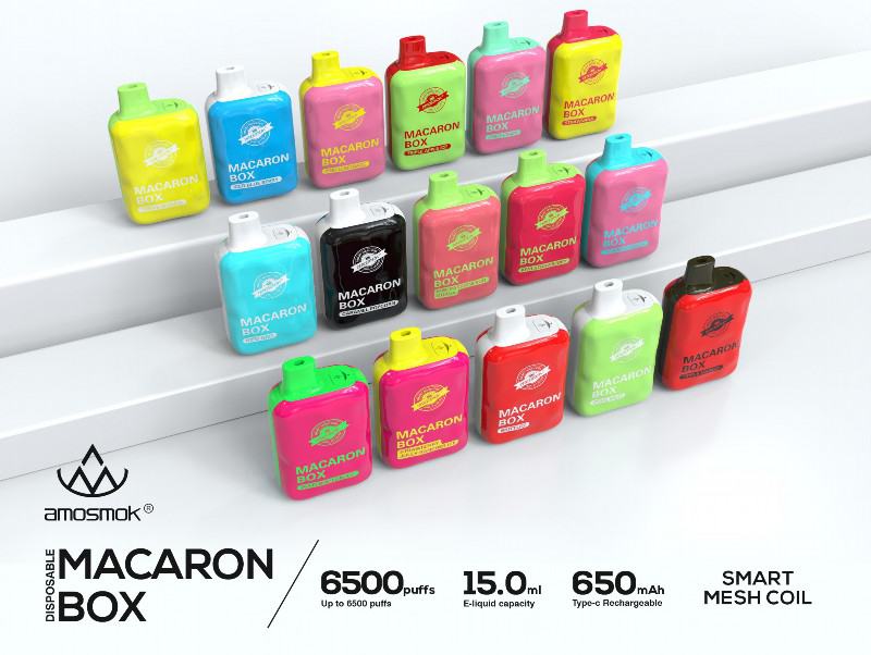 AMOSMOK Bars Amo-macaron Box-0046 Disposable Vape