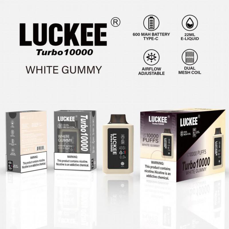 zbood Luckee Turbo 10000 Electronic Cigarette
